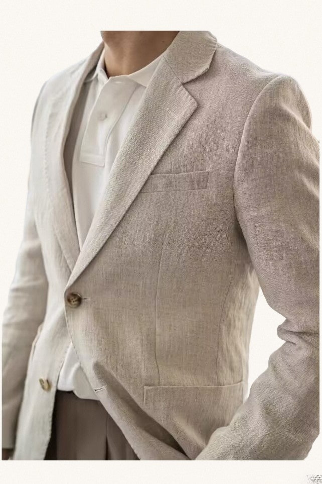 MONSEN Suitory Lightweight, Breathable Linen Blazer product image