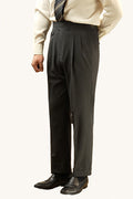 MONSEN Suitory Gurkha Double-Pleat Trousers in Performance Blend product image