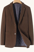 MONSEN Suitory SF Corduroy Velveteen Blazer in Performance Blend front view