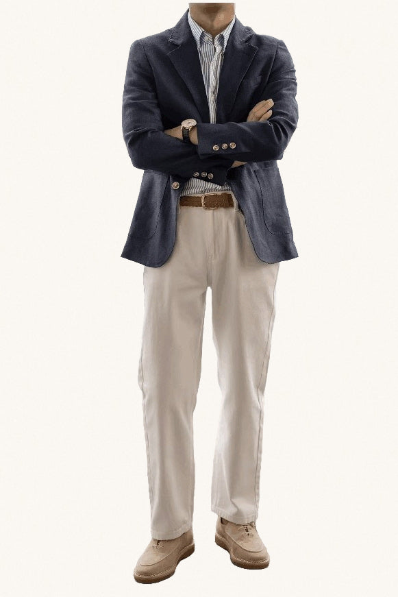 MONSEN Suitory Lightweight, Breathable Linen Blazer product image