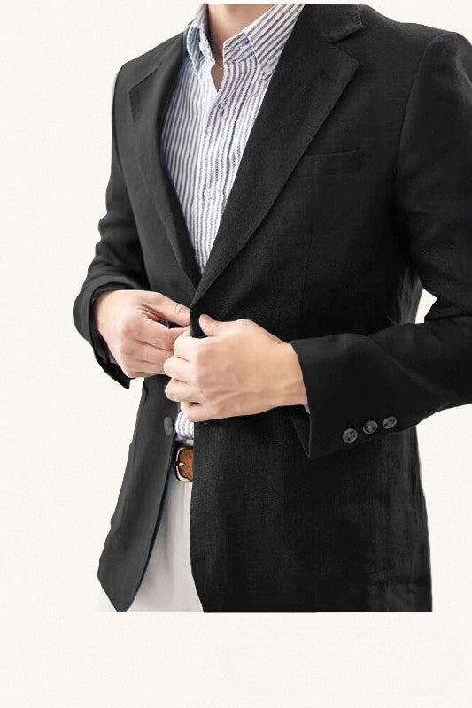 MONSEN Suitory Lightweight, Breathable Linen Blazer product image