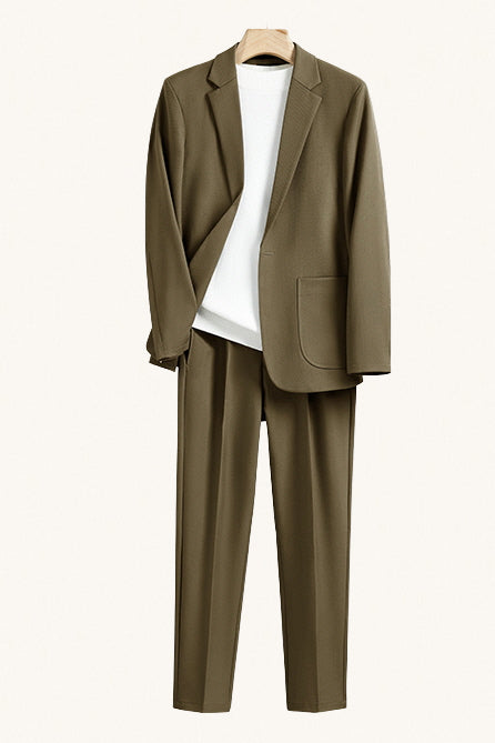 MONSEN Suitory Loose-Fit High-End Blazer/Suit in Denim product image