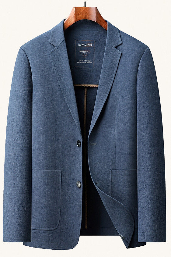 MONSEN Suitory 100% Cotton Single-Breasted Blazer product image