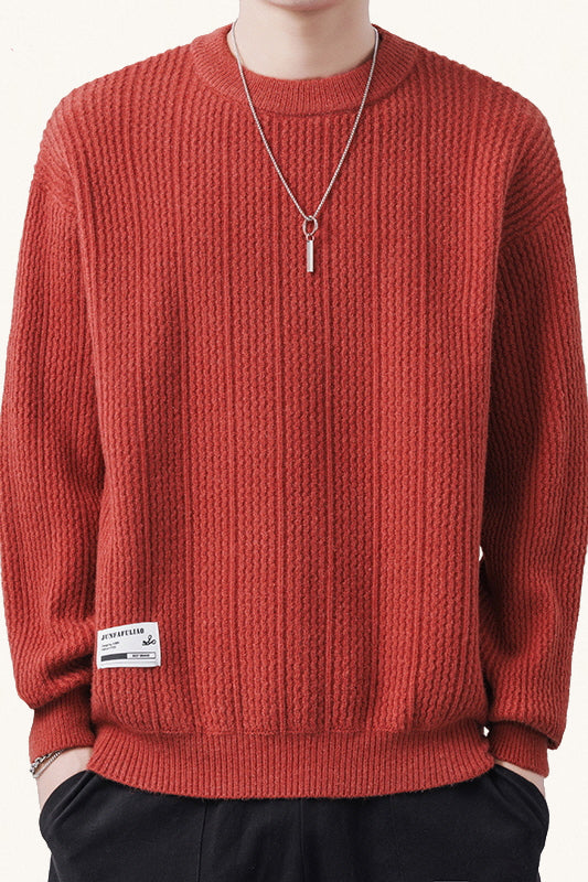 MONSEN Suitory Wool Crewneck Sweater 2025 front view