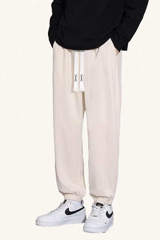 MONSEN Suitory Fleece-Lined Straight Pants product image
