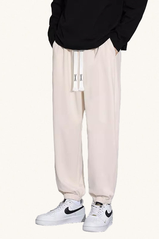 MONSEN Suitory Fleece-Lined Straight Pants product image