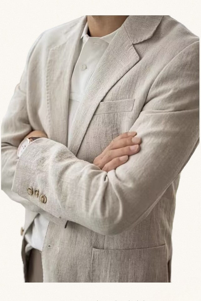 MONSEN Suitory Lightweight, Breathable Linen Blazer product image
