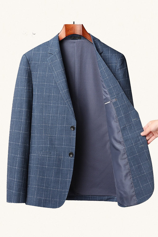 MONSEN Suitory Easy-Care, Wrinkle-Resistant Blazer in Performance Blend product image
