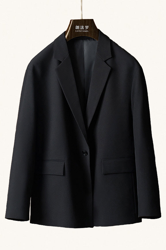 MONSEN Suitory High-Drape Relaxed Blazer in Performance Blend product image