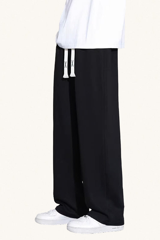 MONSEN Suitory Fleece-Lined Straight Pants product image
