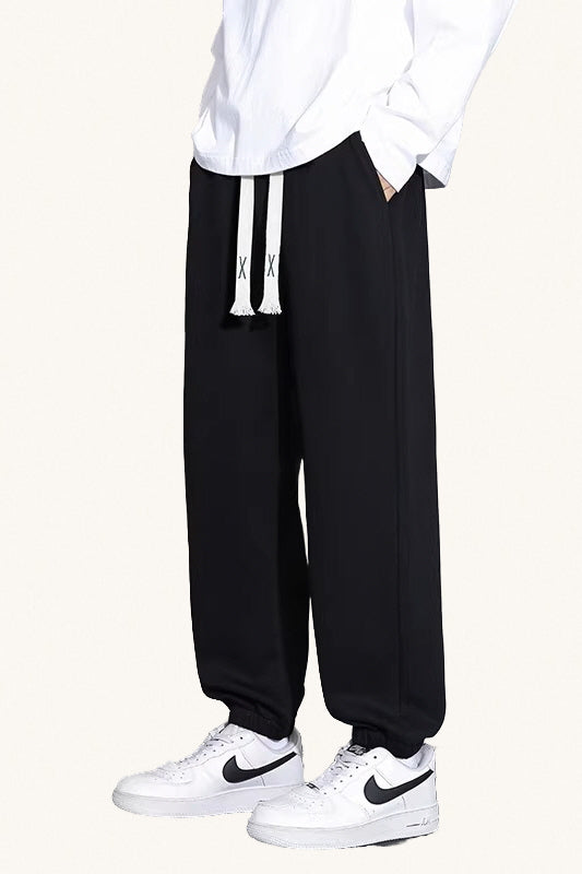 MONSEN Suitory Fleece-Lined Straight Pants product image