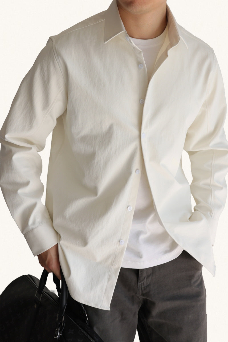 MONSEN Suitory Easy-Care Cotton-Feel Shirt product image