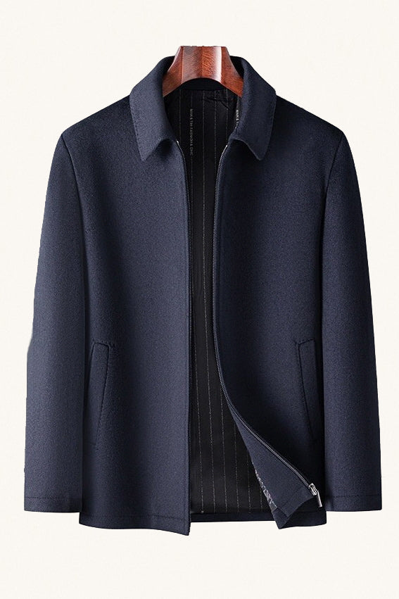 MONSEN Suitory 100% Wool Double-Faced Short Coat product image