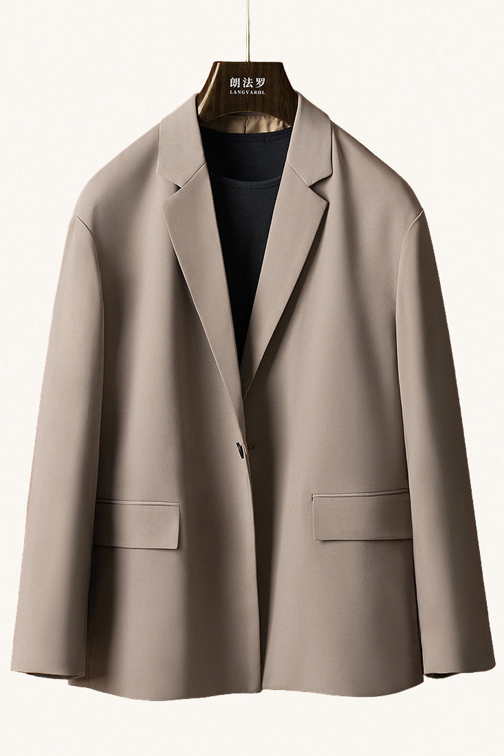 MONSEN Suitory High-Drape Relaxed Blazer in Performance Blend product image