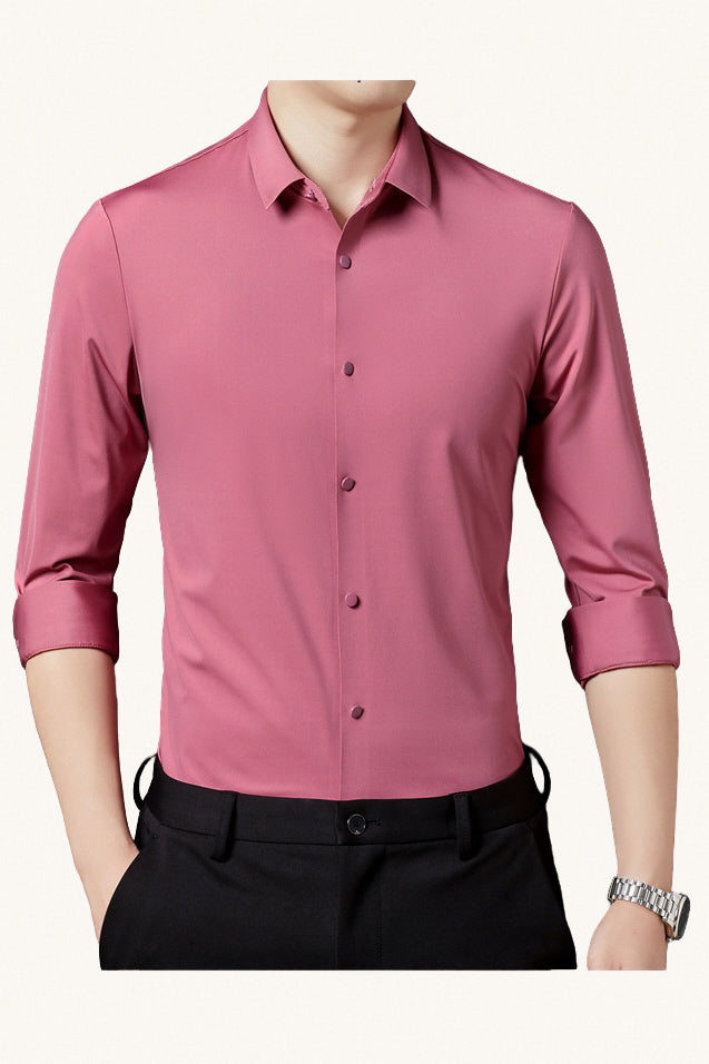 MONSEN Suitory High-Stretch Non-Iron Shirt product image