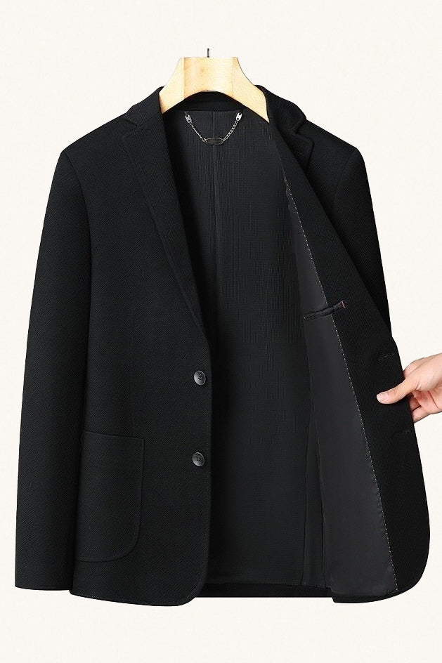 MONSEN Suitory Wool Blend Single Blazer product image