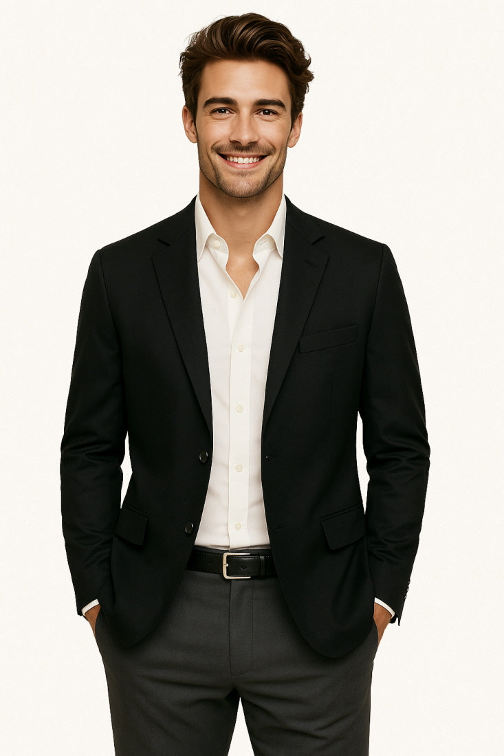MONSEN Suitory Light Cotton Single Blazer product image