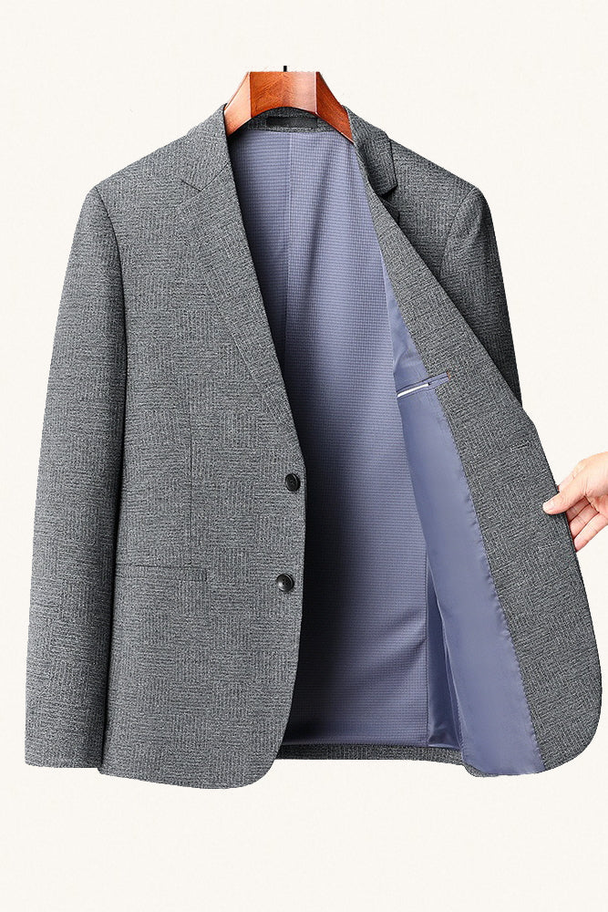 MONSEN Suitory Easy-Care, Wrinkle-Resistant Blazer in Performance Blend product image