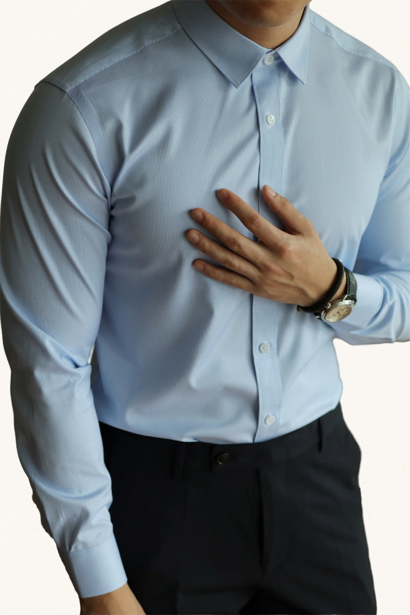 MONSEN Suitory Anti-Wrinkle Non-Iron Shirt in Bamboo Blend product image