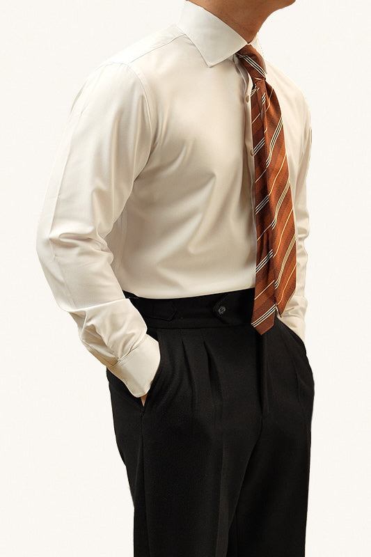 MONSEN Suitory Windsor-Collar Non-Iron Shirt in Performance Blend product image