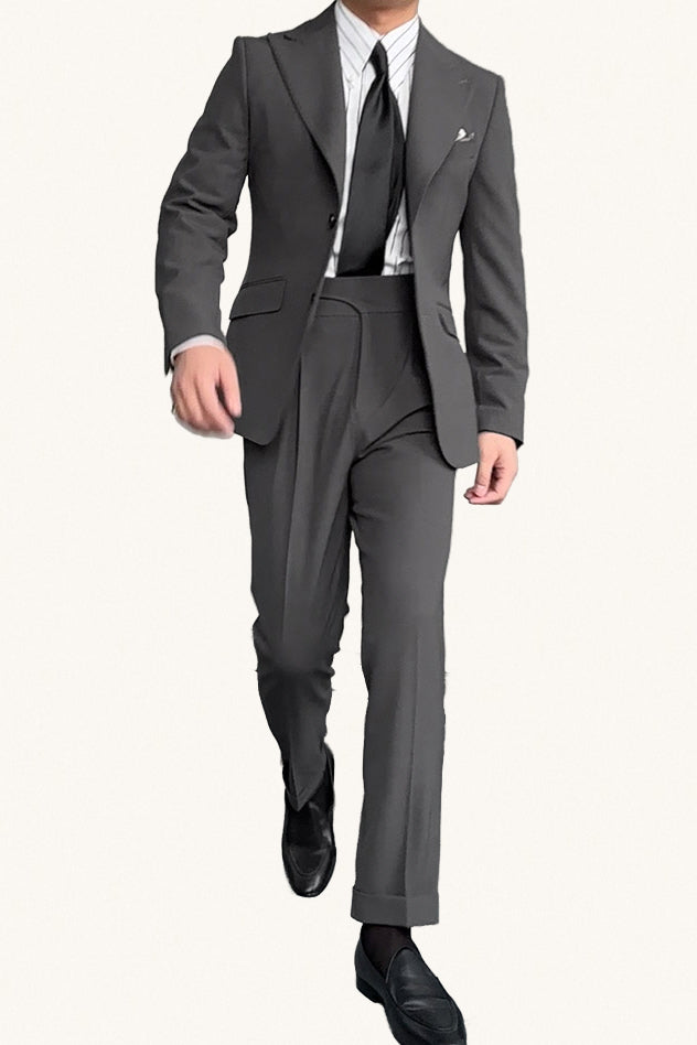MONSEN Suitory Creative Series Naples-Style Suit in Performance Blend product image