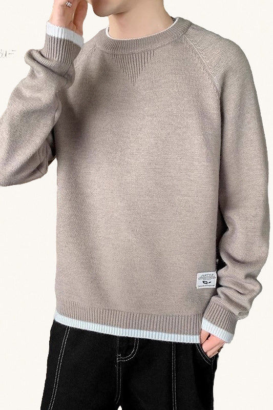 MONSEN Suitory Fleece-Lined Contrast Knit AW25 product image
