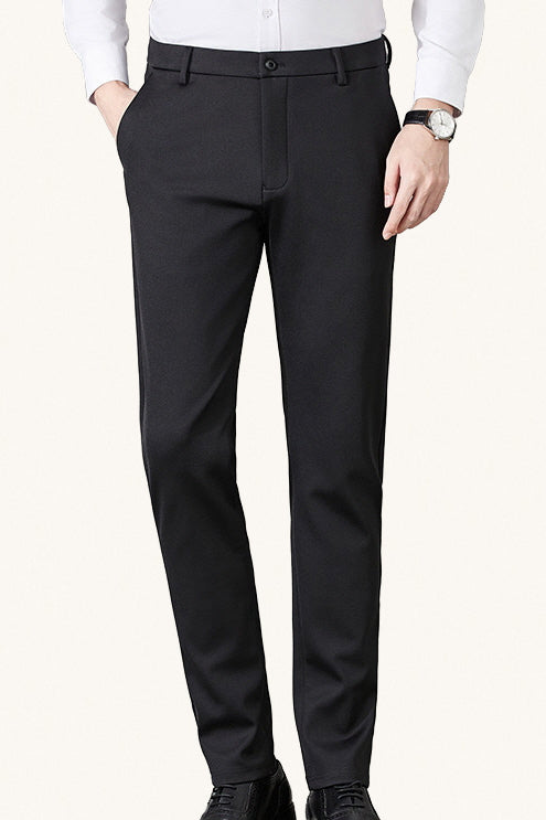 MONSEN Suitory Free-Ironing Stretch Trousers product image