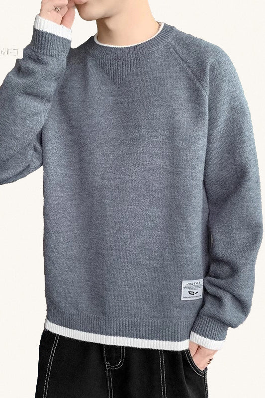 MONSEN Suitory Fleece-Lined Contrast Knit AW25 product image