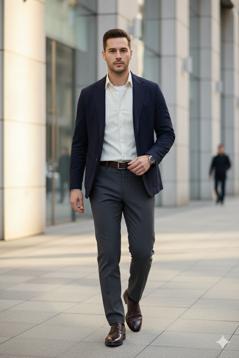 MONSEN Suitory Easy-Care Cotton-Feel Shirt product image