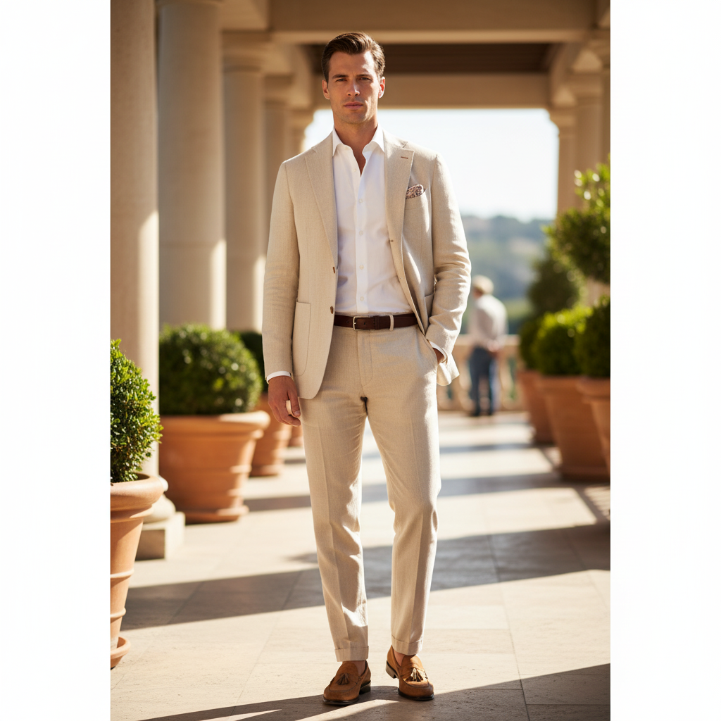 MONSEN Suitory No-Iron Hidden-Placket Shirt in Performance Blend product image
