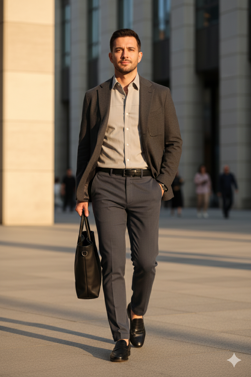 MONSEN Suitory Enzyme-Washed Utility Shirt in Performance Blend product image