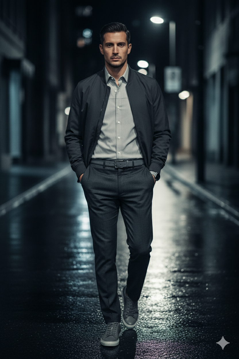 MONSEN Suitory Enzyme-Washed Utility Shirt in Performance Blend product image