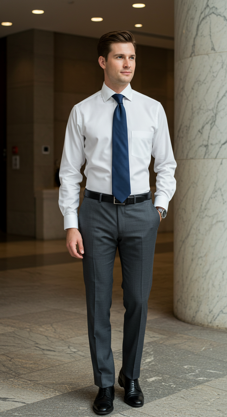 MONSEN Suitory Non-Iron Stretch Dress Shirt in Performance Blend product image