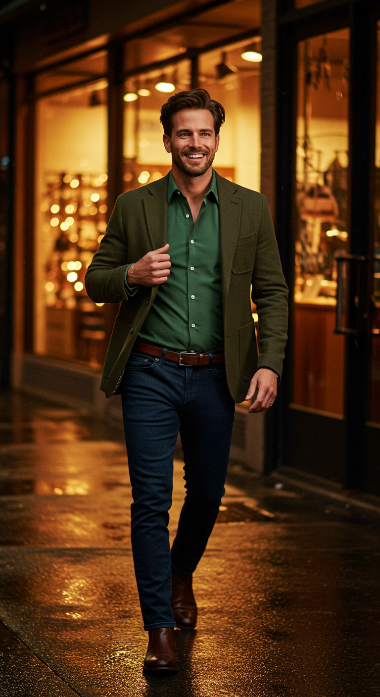 MONSEN Suitory Non-Iron Stretch Dress Shirt in Performance Blend product image