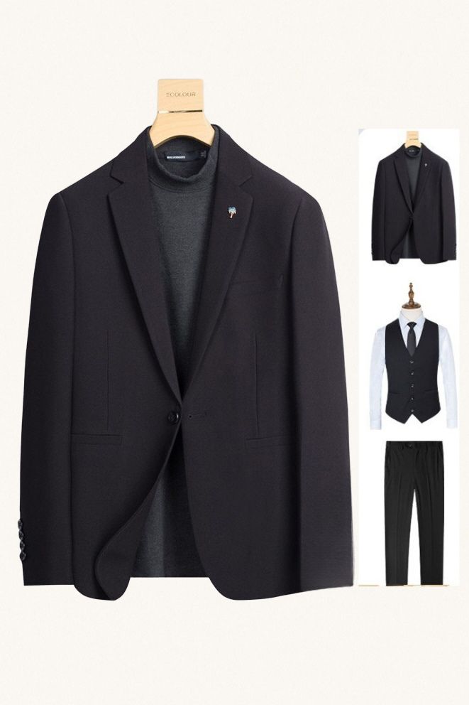 MONSEN Suitory K-Style Slim-Fit Suit in Performance Blend product image