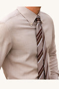 MONSEN Suitory Stretch Micro-Check Shirt in Performance Blend front view