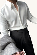 MONSEN Suitory Non-Iron Commuter Shirt in Performance Blend front view
