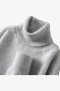 MONSEN Suitory 100% Wool Thick Relaxed Knit front view
