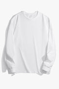 MONSEN Suitory Heavyweight Cotton Long Sleeve Tee front view
