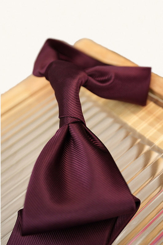 MONSEN Suitory Solid Twill Necktie product image