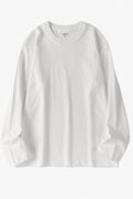 MONSEN Suitory Cotton Long Sleeve T-Shirt | Unisex front view