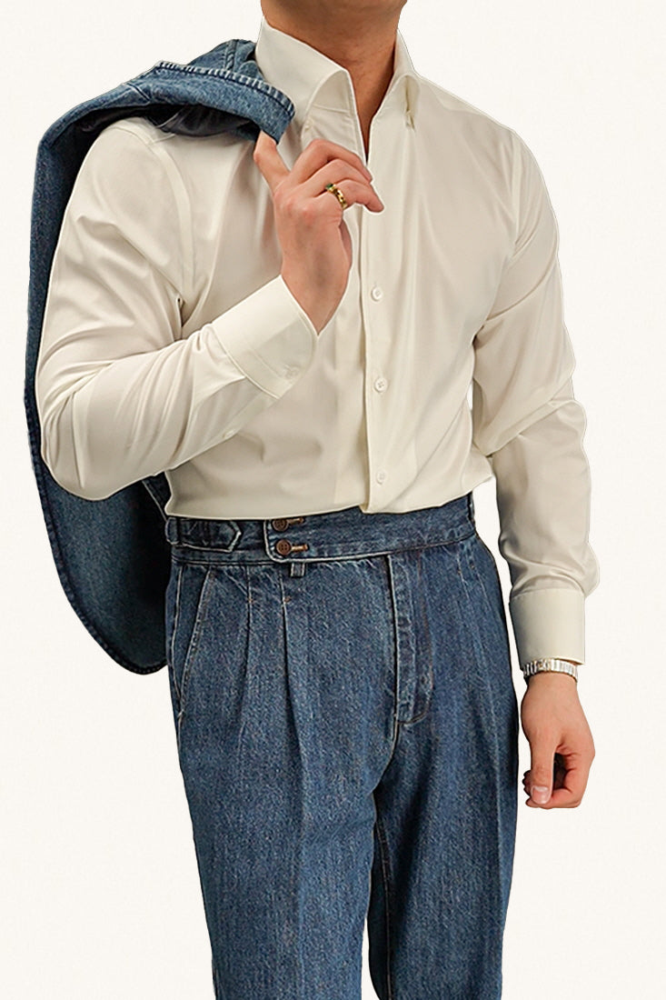 MONSEN Suitory Italian Wrinkle-Free, Slim Fit Shirt in Performance Blend product image