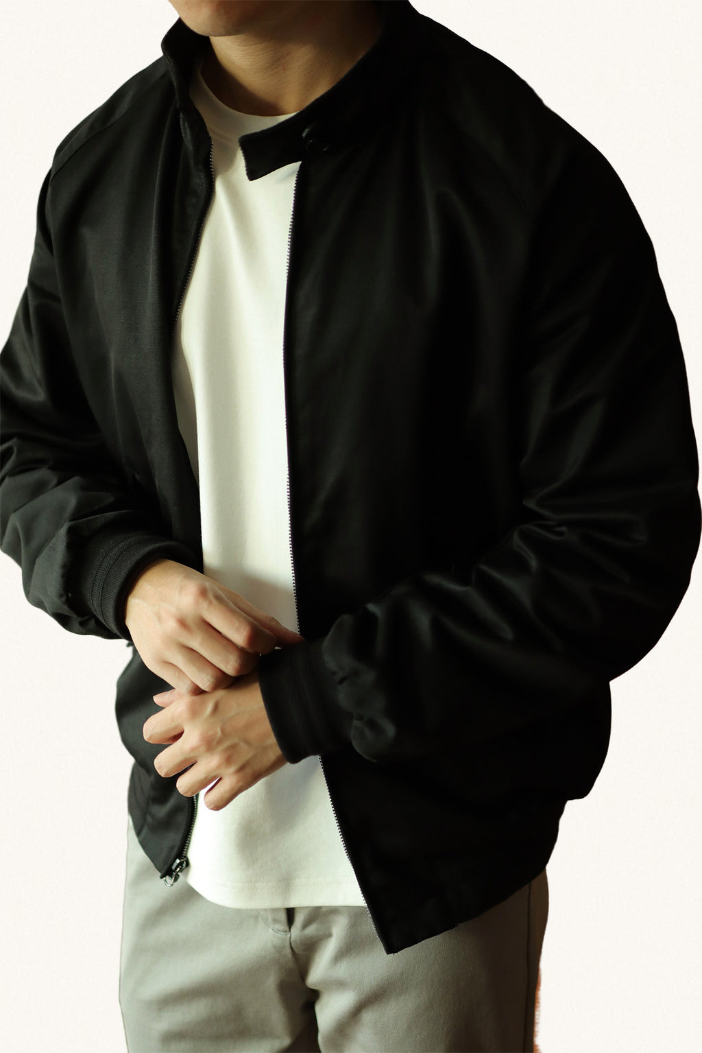 MONSEN Suitory Classic Harrington Outerwear Jacket in Cotton product image