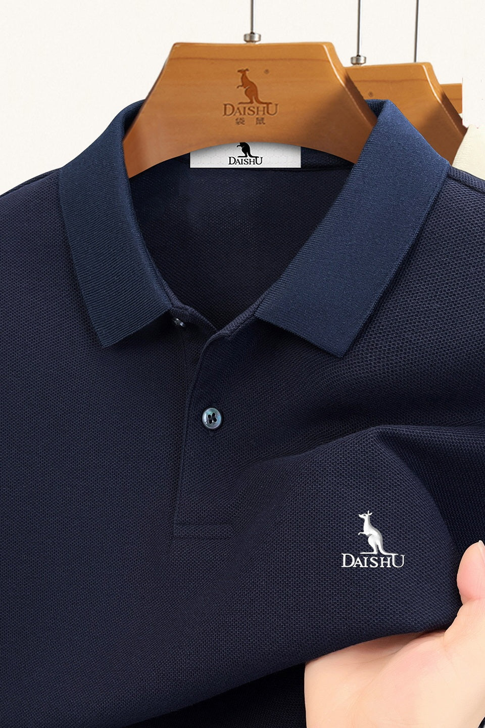 MONSEN Suitory 100% Cotton Comfortable Polo product image