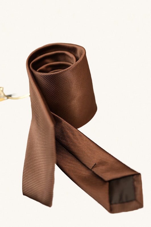 MONSEN Suitory Solid Twill Necktie product image