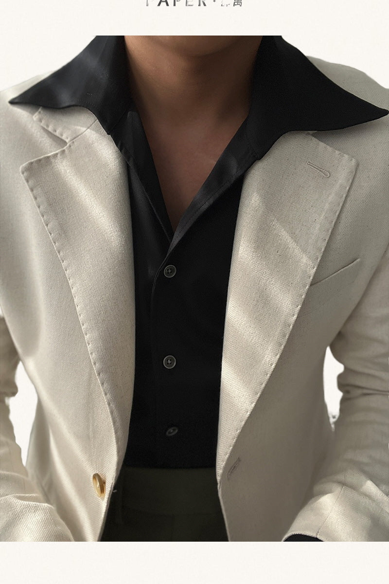 MONSEN Suitory Non-Ironing Bamboo-Blend Shirt in Bamboo Blend product image