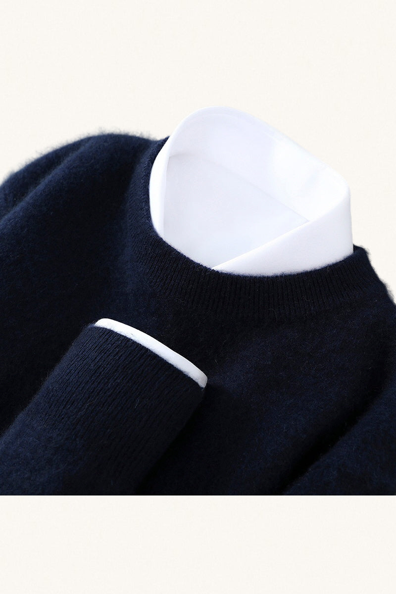 MONSEN Suitory 100% Wool Crewneck Sweater product image