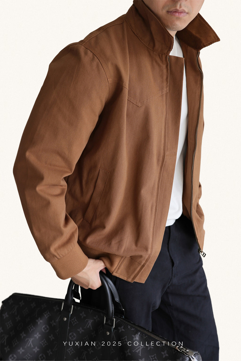 MONSEN Suitory Washed Cotton Twill Jacket product image