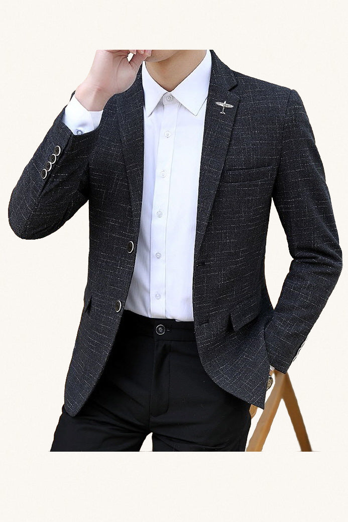 MONSEN Suitory Slim Korea-Style Blazer in Performance Blend product image