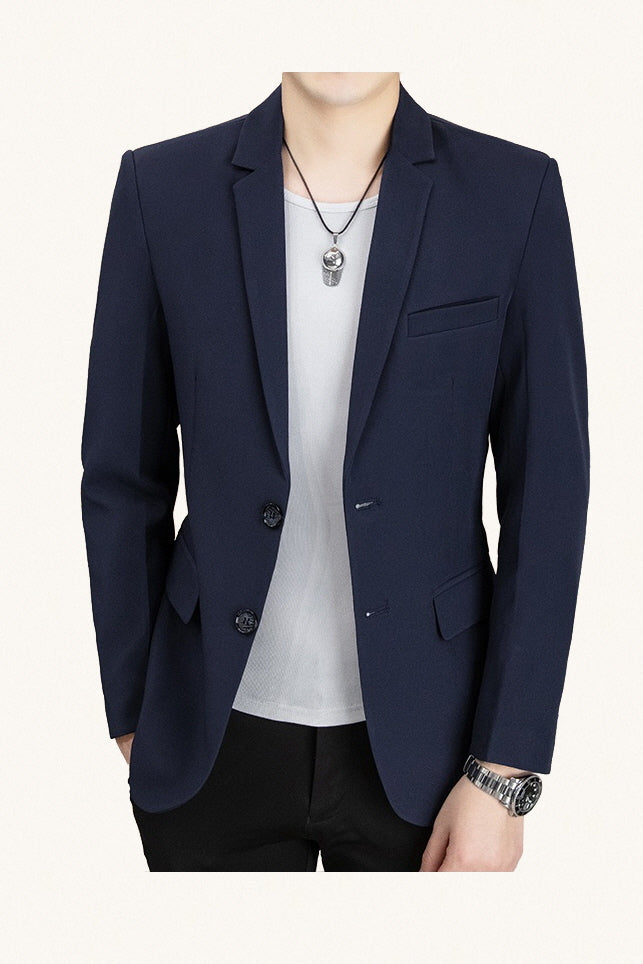 MONSEN Suitory Non-Iron Korean Slim Blazer in Performance Blend product image